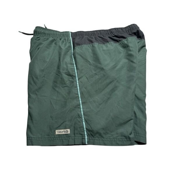 Laguna Swim Trunks Shorts Mesh Brief Liner Green Men’s Sz XL - Picture 6 of 14